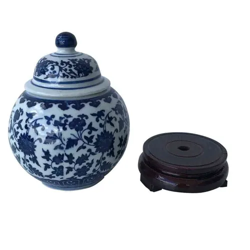 FJ06 Ginger Jar -Chinoiserie