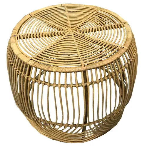 RT03 Rattan Table - Boho Chic Round
