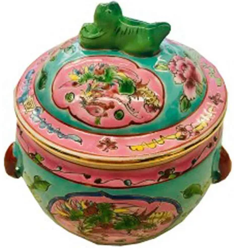 NP111 Peranakan Nyonya - Kam Cheng Pot