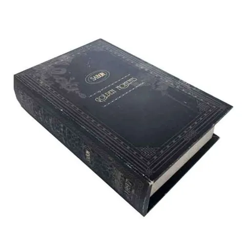 BB072 Book Box - Black  Large