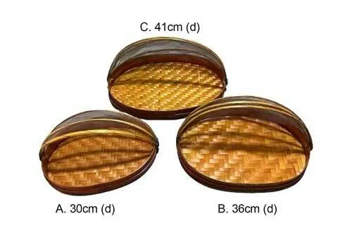 RT0193 Bamboo Food Cover (Oval)