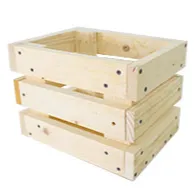 TP062 Timber Crate - Pine 23cm 