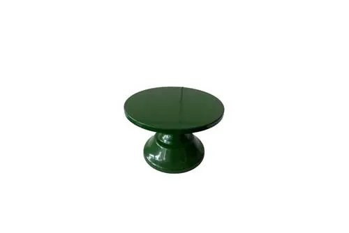 CS340 Cake Stand - Green (Short)