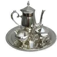 TS03 Tea Set - Silver French