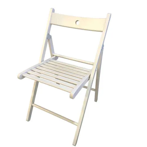 KR02 Kerusi Lipat - Folding White