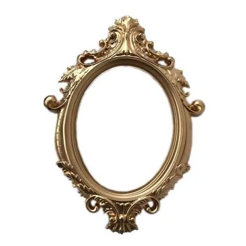 FR083 Frame - Oval Gold Medium