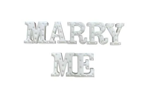 LB014 Marquee Light - Marry Me