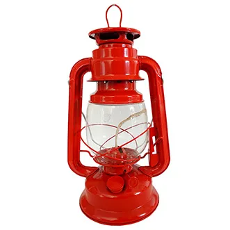 KL041 Kerosene Lamp - Medium Red