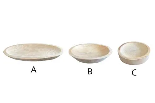 WD040 Wooden Bowl - Oak