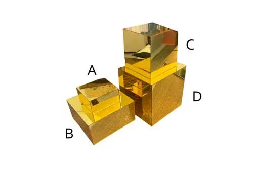DR10 Display Riser - Gold