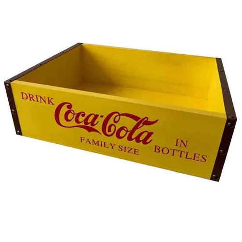 TP068 Timber Crate - Coca Cola