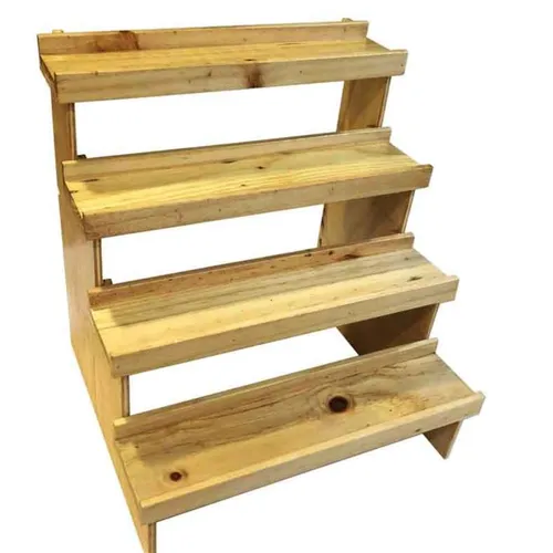 DR04 Display Riser - Wooden Step