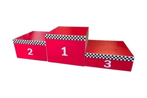 PRRC011 Race Car - Winner Podium Set