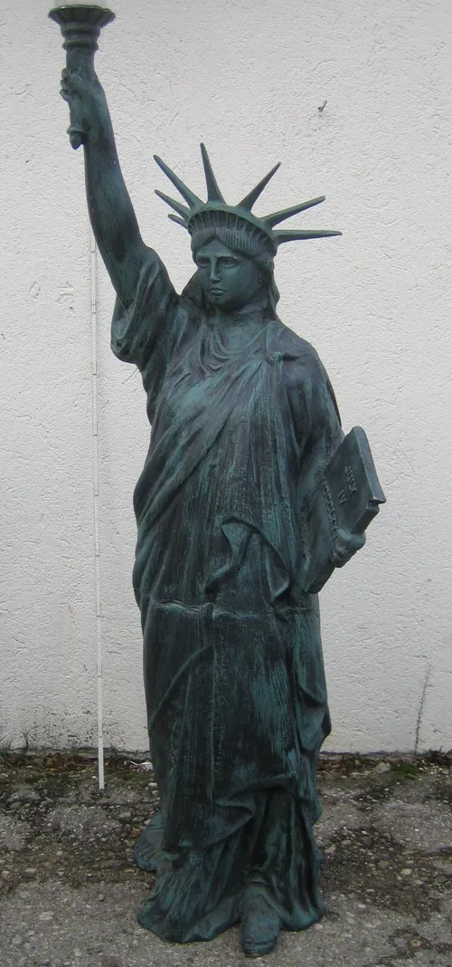 Freiheitsstatue Aluminium ca 230cm