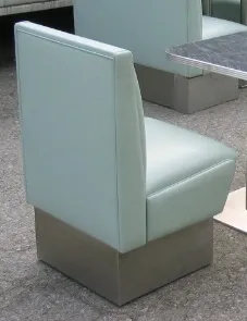 Dinerbank, mint, 1-sitzig, 1-seitig