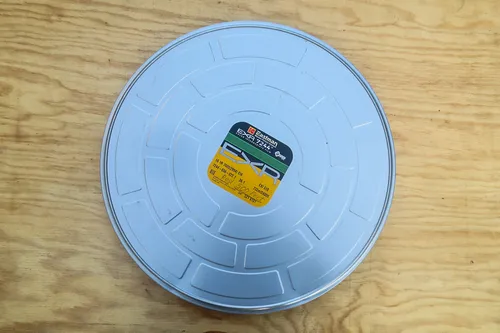 Filmdose, Durchmesser ca. 41,5cm, Metall