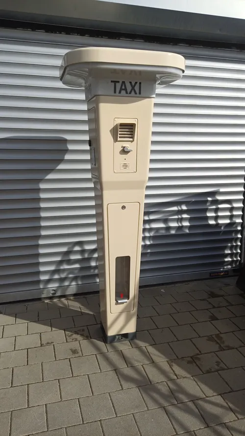 Taxisäule Rufsäule Taxirufsäule