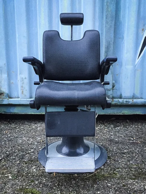 Friseurstuhl Welonda schwarz