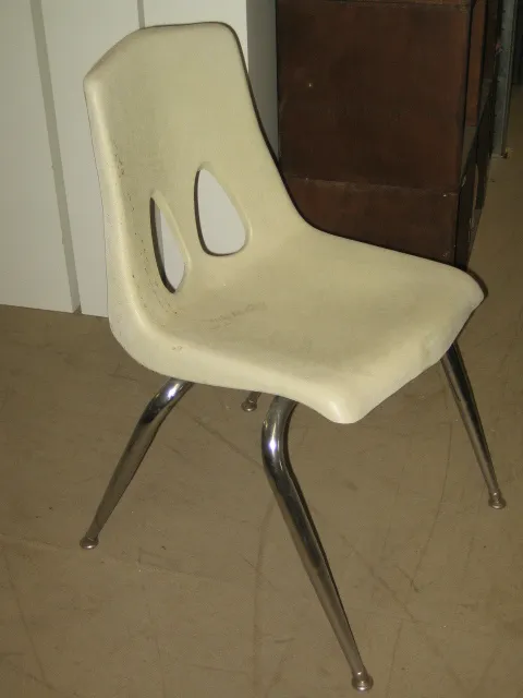 Stapelstuhl US Carter Craft hellgrau