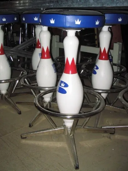 Barhocker Bowling Kegel 