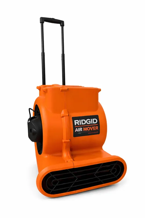 1625 CFM 3-Speed, Portable AM2560 Air Mover Blower Fan with Collapsible Handle, Rear Wheels