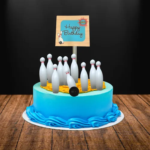 Bowling Cake Decoration Topper 