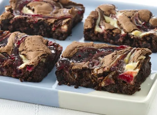 Individually Wrapped Gourmet Brownie - Raspberry CreamCheese