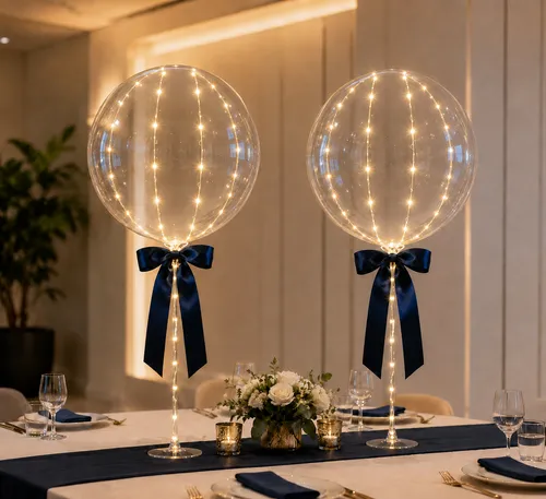 LED Light-Up Balloon Table Top Centerpiece Atlanta, GA