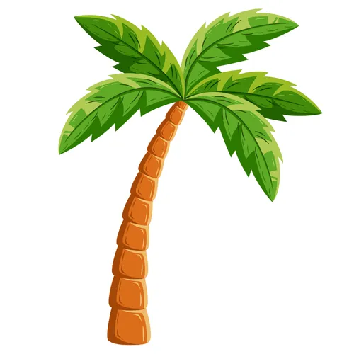 Colorful Palm Tree Backdrop Party Decoration Cutout Prop 