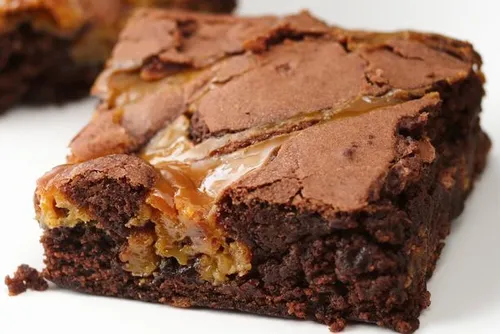 Individually Wrapped Gourmet Brownie Dulce de Leche