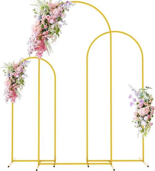 Rental 3 Metal Arched Balloon Frame for Wedding Ceremony Birthday Party Baby Shower Anniversary Graduation Decoration