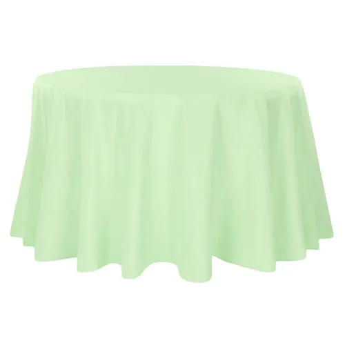 Mint Green Round 120inch TableCover 