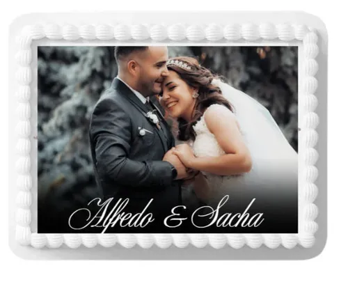 Personalized Photo Edible Frosting Sheet - Your Photo