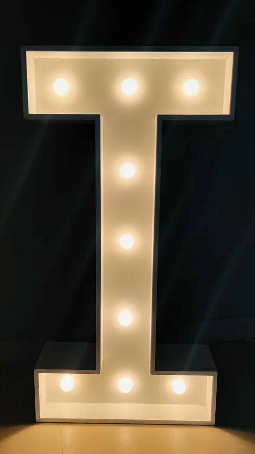 Rent Light-up Marquee Alphabet Party Decoration Letter I