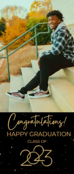 Large Custom Add Your Photo Poster 24 x 72inches Style 10091