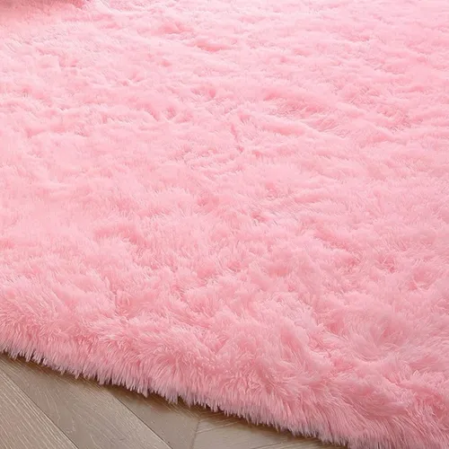Party Rental - Decorative Carpet for Photo Backdrops  (6x9) - Light Pink 