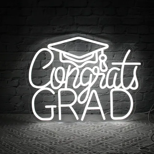 Party Rental - Congrats Grad Light Up Sign 