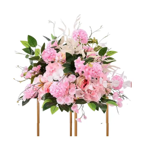 Pink and Peach Floral Arrangement - Tall 