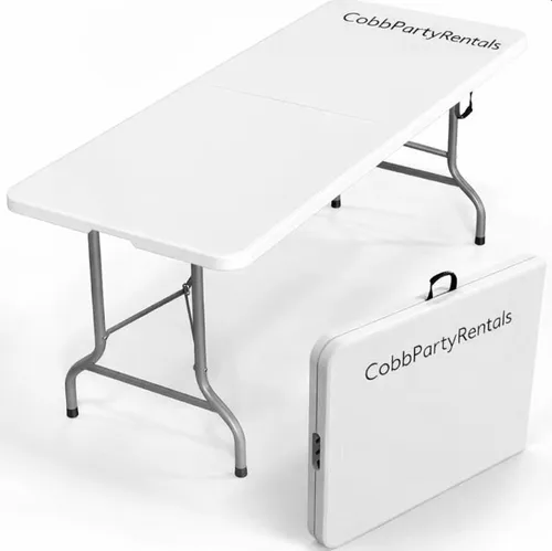Estate Rectangular Folding Table For Parties and Events