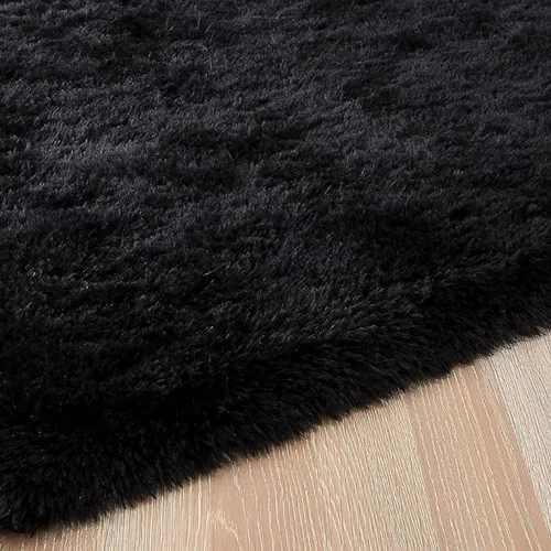 Party Rental - Decorative Carpet for Photo Backdrops  (6x9) - Black