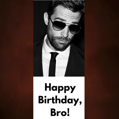 Large Custom Add Your Photo Poster 24 x 72iches Style 10097