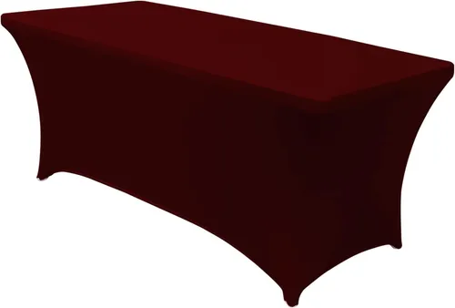 Burgundy Fitted TableCover for 6ft Tables 