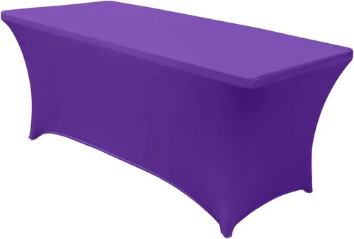 Purple Fitted TableCover for 6ft Tables 