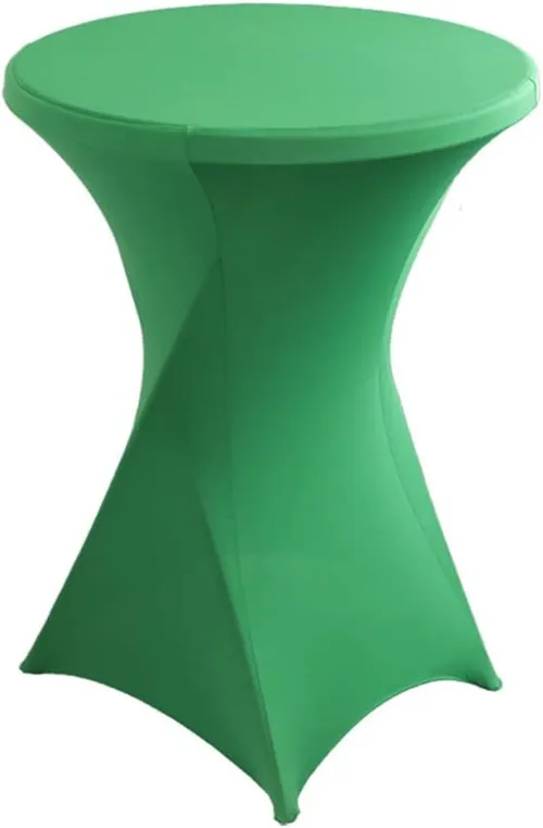 Rental - High Boy Cocktail Fitted Table Cover - Green