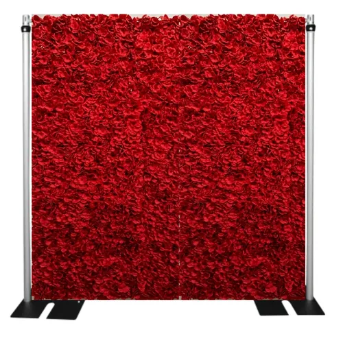 Party Rental - Red Flower Wall