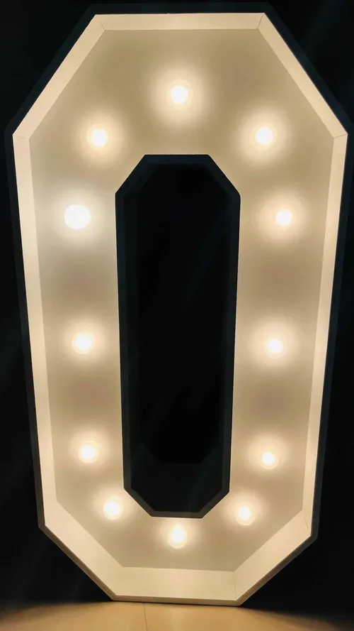 Rental Alphabet Party Decoration Letter O