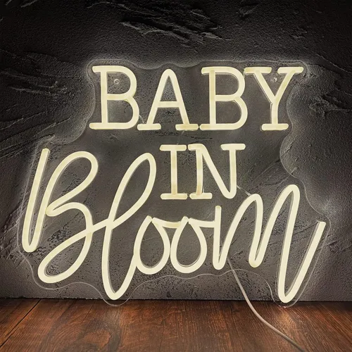 Baby In Bloom Sign