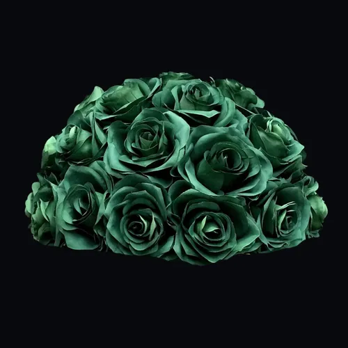 Emerald Green Flower Ball Centerpiece 