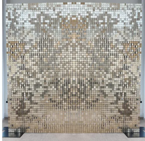 Rental - Champagne Shimmer Wall Backdrop 