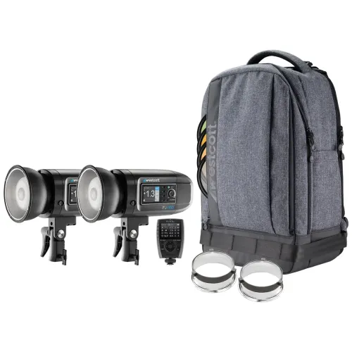 Westcott FJ400 Strobe 2-Light Backpack Kit with FJ-X3m Universal Trigger